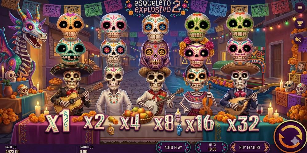 Esqueleto Explosivo 2 casino online para Esqueleto Explosivo 2